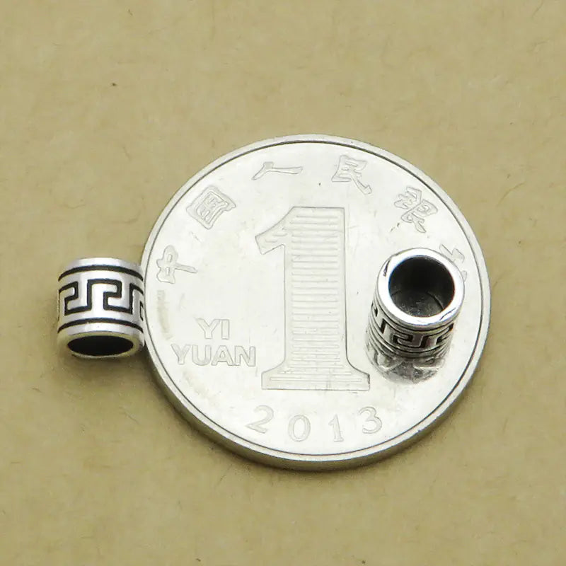 S925 Silver Accessories with Large Hole Beads