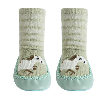 Breathable Cartoon Baby Toddler Shoes and Socks