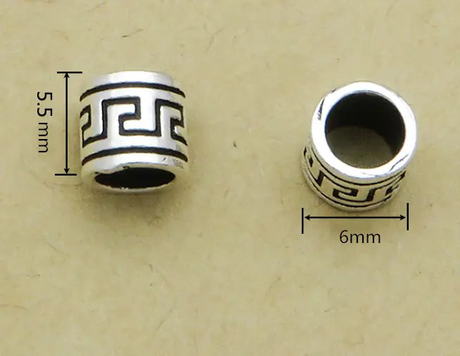 S925 Silver Accessories with Large Hole Beads