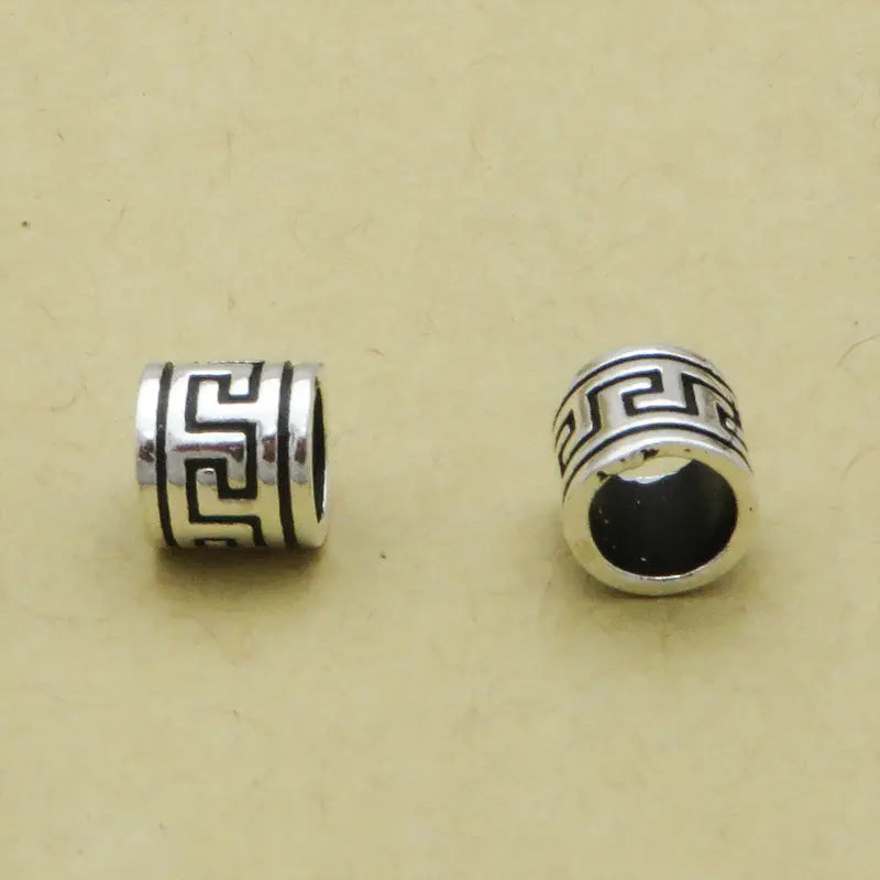 S925 Silver Accessories with Large Hole Beads