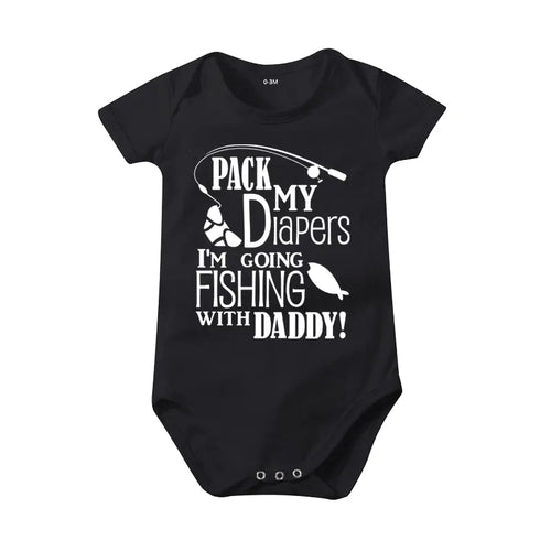 Baby & Toddler Alphabet Print Romper Outfit